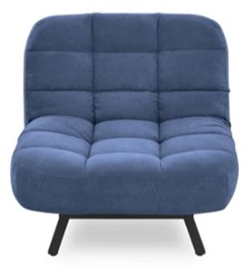 Кресло на ножках Абри опора металл (синий) в Тобольске