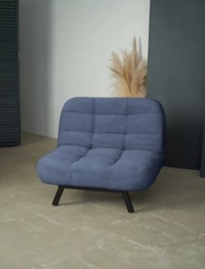 Кресло на ножках Абри опора металл (синий) в Ишиме - предосмотр 8