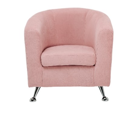 Мягкое кресло Брамс розовый в Заводоуковске - изображение