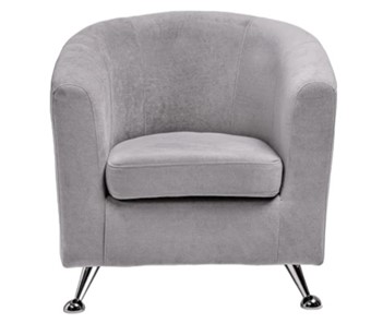 Мягкое кресло Брамс серый в Ишиме