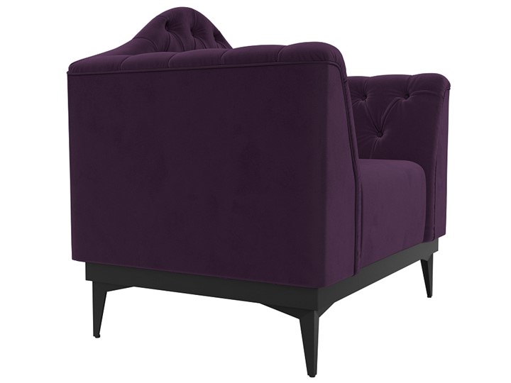 Кресло на ножках Флорида, Фиолетовый (Велюр) НПБ в Заводоуковске - изображение 2