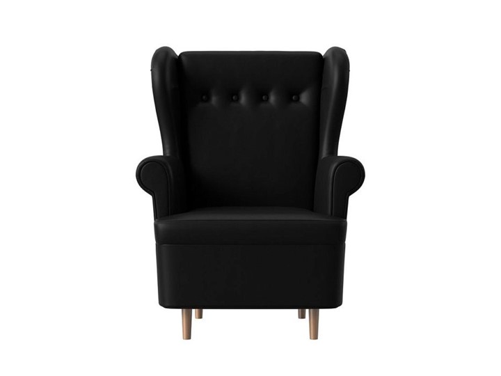 Кресло для отдыха Торин, черный (Экокожа) в Заводоуковске - изображение 1