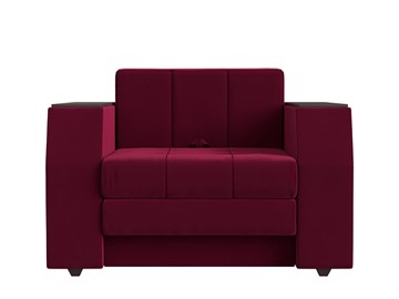 Раскладное кресло Атлантида, Бордовый (Микровельвет) в Тюмени - предосмотр 6