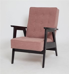 Кресло Ретро (венге / RS 12 - розовый) в Тюмени - предосмотр