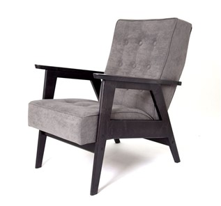 Кресло Ретро (венге / RS 15 - темно-серый) в Тюмени - предосмотр 1
