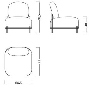 Кресло SOFA-06-01 grey в Тюмени - предосмотр 6
