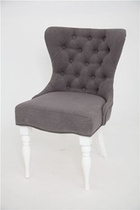 Кресло Вальс (эмаль белая / RS 15 - темно-серый) в Тюмени