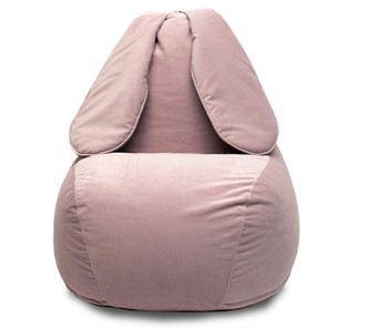 Кресло Зайка (длинные уши), розовый в Тюмени