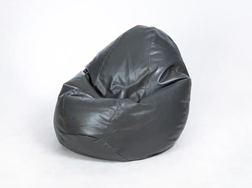 Кресло-мешок КлассМебель Люкс, черное в Тюмени