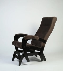 Кресло-качалка Версаль, ткань шоколад 36-Т-Ш в Тобольске