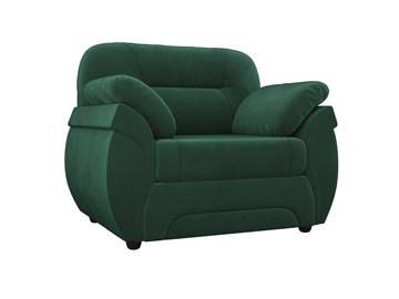 Кресло в гостиную Бруклин, Зеленый (велюр) в Тюмени - предосмотр