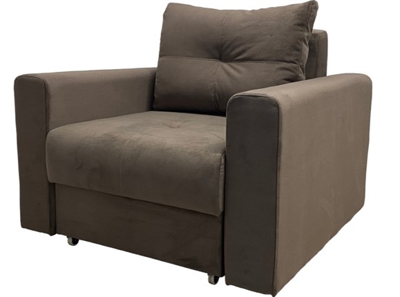 Кресло-кровать Комфорт 7 МД 700 НПБ+Латы, широкий подлокотник в Тюмени - изображение