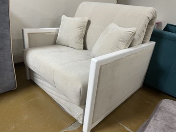 Кресло раскладное Токио 5 90 (ППУ) Флок Benefit 16 ,бук белый в Тюмени