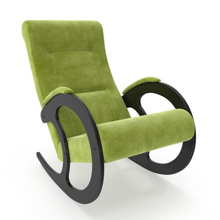Кресло-качалка Модель 3, Verona 38 Apple Green-велюр в Тюмени - изображение