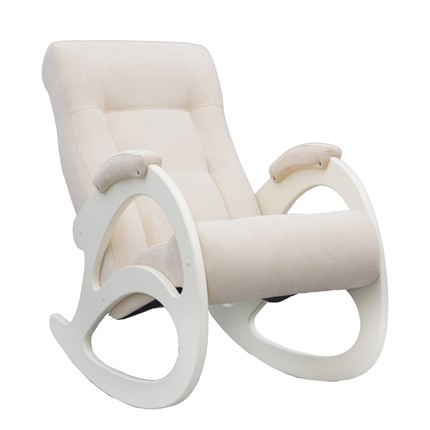 Кресло-качалка Модель 4 без лозы, Malta 01A-рогожка в Заводоуковске - изображение