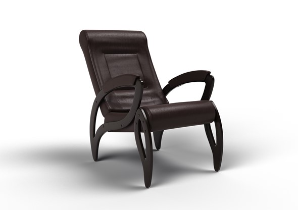 Кресло Зельден, экокожа favorit 7 венге 20-К-В в Тюмени - изображение
