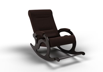 Кресло-качалка Тироль, ткань AMIGo шоколад 12-Т-Ш в Тюмени - предосмотр