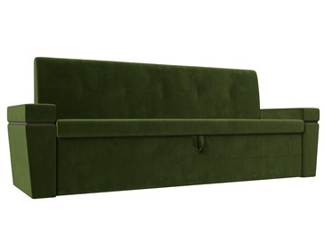 Раскладной кухонный диван Деметра, Зеленый (микровельвет) в Тюмени