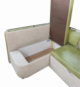 Кухонный диван угловой Трапеза с малым спальным местом в Тюмени - предосмотр 2