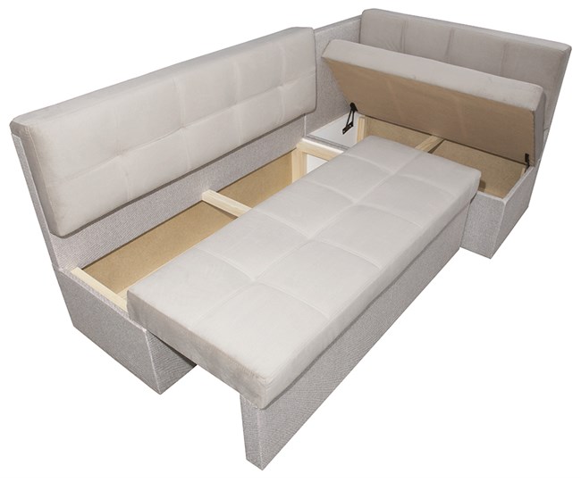 Угловой кухонный диван Нео КМ 3 с механизмом 2000*1110 в Тюмени - изображение 3