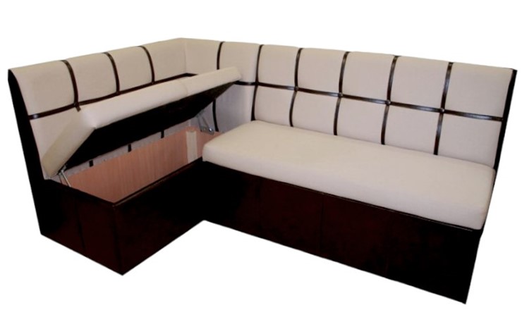 Кухонный угловой диван Квадро 5 со спальным местом в Тюмени - изображение 2