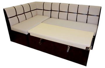 Кухонный угловой диван Квадро 5 со спальным местом в Тюмени - предосмотр 1