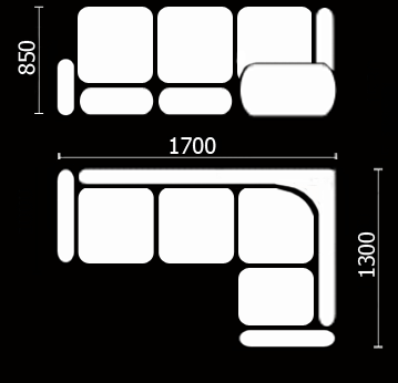 Кухонный угловой диван Нео КМ-01 (168х128 см.) в Тюмени - изображение 3
