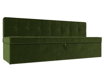 Кухонный прямой диван Техас, Зеленый (микровельвет) в Заводоуковске - предосмотр
