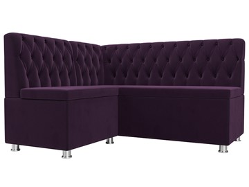 Угловой диван Мирта, Фиолетовый (Велюр) в Заводоуковске