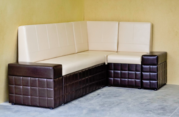 Кухонный диван Loft Line Лофт 7 с коробом в Тюмени