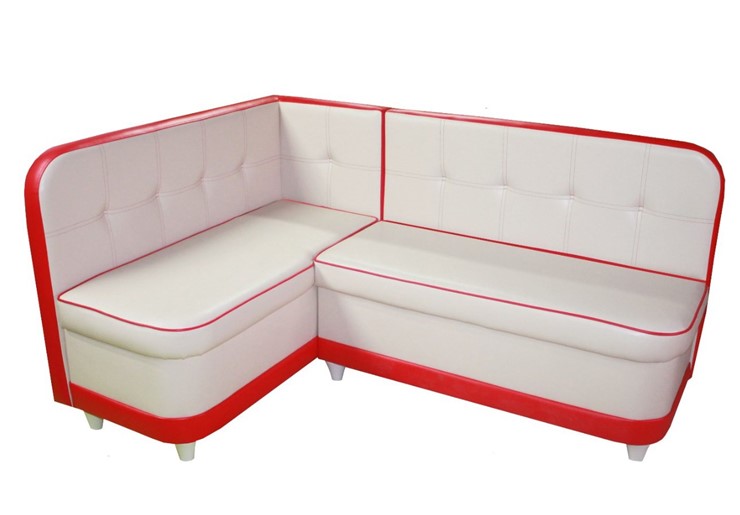 Кухонный угловой диван Модерн 4 с коробом в Тюмени - изображение 1