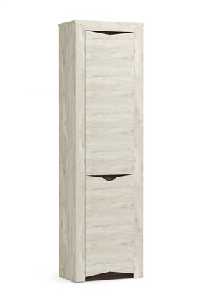 Шкаф-пенал Лючия 33.14 Бетон пайн белый/венге в Тюмени - изображение
