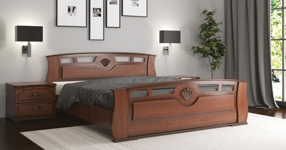 Кровать Жемчужина 160*200 с основанием в Тюмени - изображение