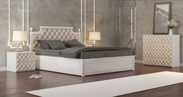Спальная кровать СВ-Стиль Сфера 140*195 с основанием в Тюмени
