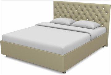 Двуспальная кровать Флоренция-А 1800 с основанием (Nitro Cream) в Тюмени