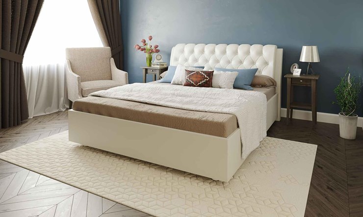 Кровать двуспальная Olivia 160х200 с основанием в Тюмени - изображение 5