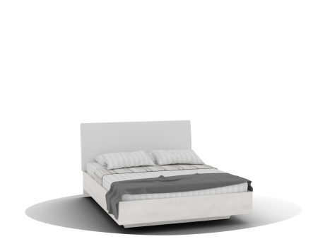 Полутороспальная кровать Alpina, Alp-Кр-01.1(1400), сосна Санторини в Заводоуковске - изображение