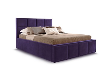 Кровать с основанием Октавия 1400,Мора фиолетовый в Ишиме