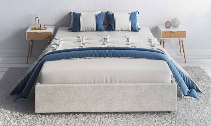 Кровать двуспальная Scandinavia 200х190 с основанием в Тюмени - изображение 1