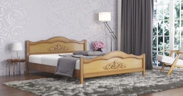 Кровать в спальню СВ-Стиль Виктория 160*195 с основанием в Тюмени