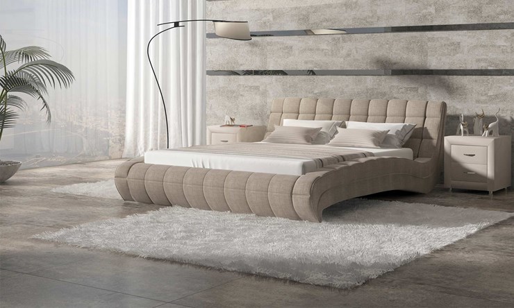 Спальная кровать Milano 90х190 с основанием в Заводоуковске - изображение 18