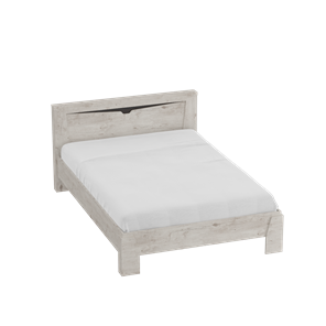 Кровать с основанием Соренто 1400, Дуб бонифаций в Тюмени