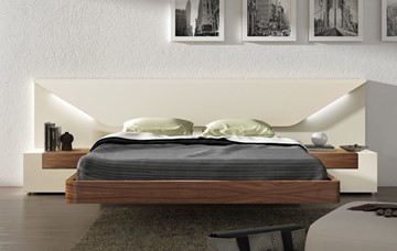 Спальная кровать Elena с подсветкой (180x200) в Заводоуковске - предосмотр 2