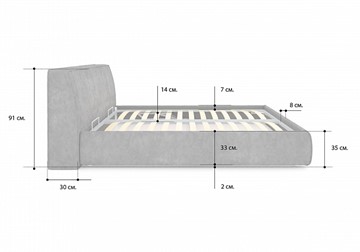 Кровать с механизмом Altea 140х200 в Тюмени - предосмотр 3