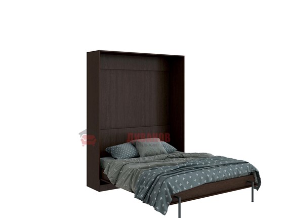 Кровать-шкаф Велена 3, 1600х2000, венге в Заводоуковске - изображение