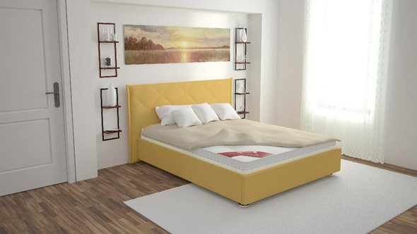 Кровать с механизмом Альба 160х200 (с коробом) в Тюмени - изображение