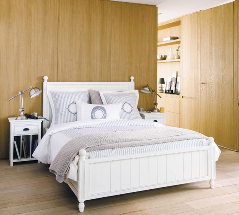 Кровать 2-спальная Palermo, (PL1016), белый в Заводоуковске - изображение