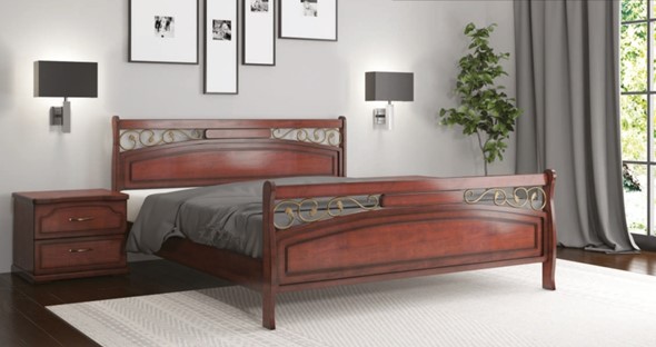 Кровать спальная Цезарь 160*195 с основанием в Тюмени - изображение