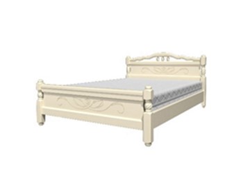 Спальная кровать Карина-6 (Слоновая кость) 90х200 в Заводоуковске