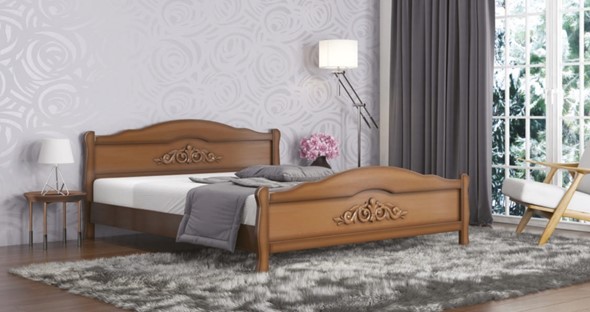 Кровать Анастасия 160*200 с основанием в Тюмени - изображение